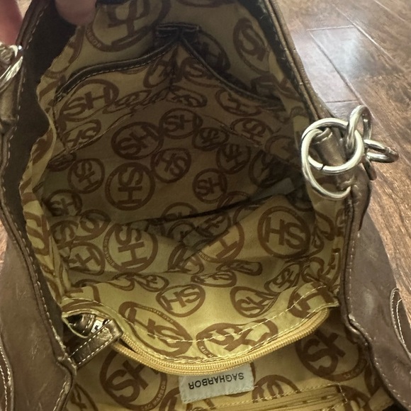 Sag Harbor Metallic Shoulder Bag - Picture 5 of 6
